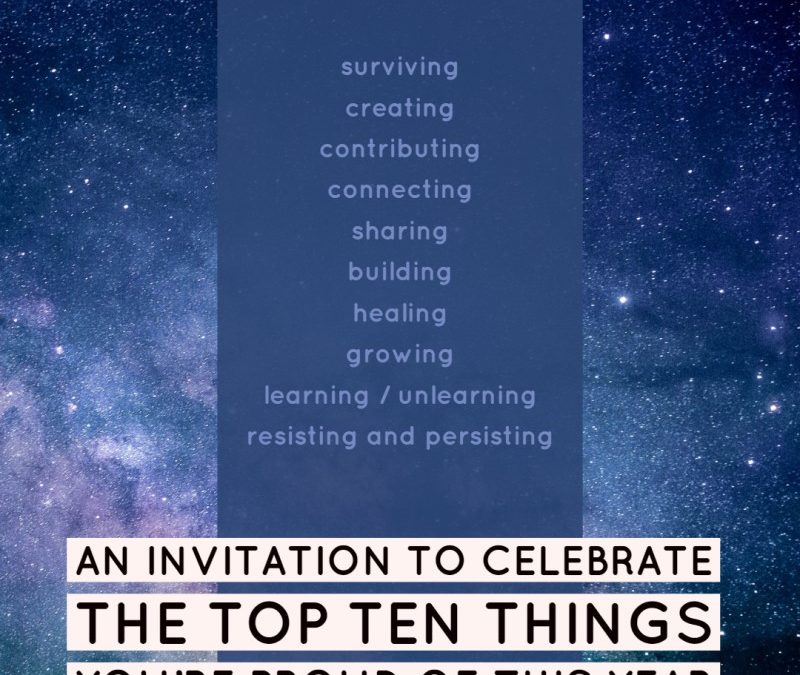 Celebrating 2018, an invitation